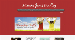 Desktop Screenshot of miriamjonesbradley.com